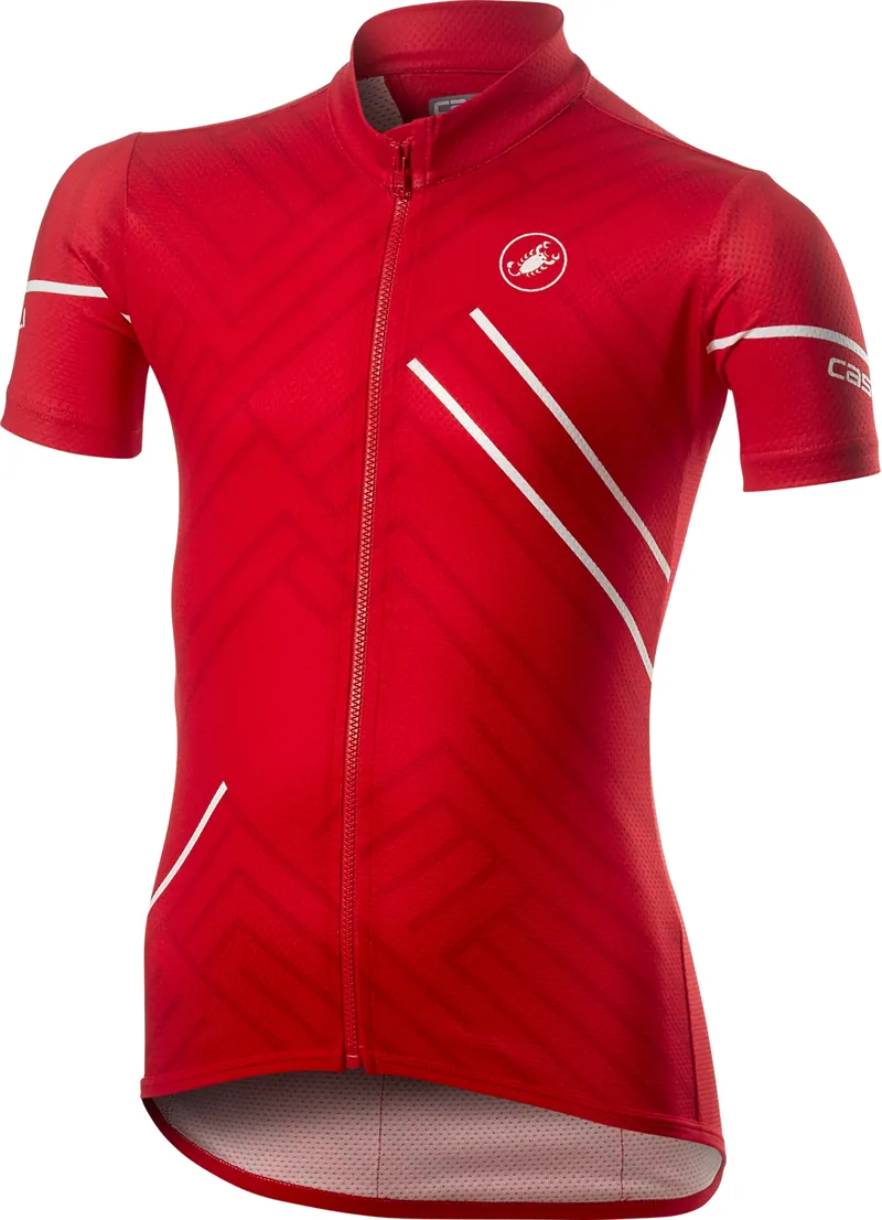 Castelli Campioncino Kids Jersey in Red