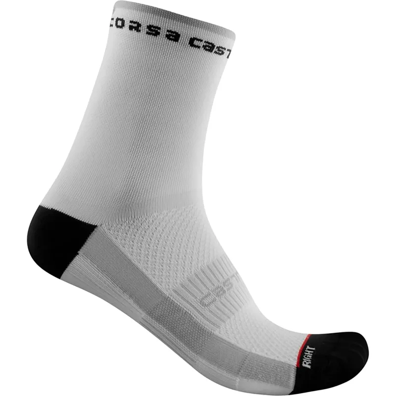 Castelli Rosso Corsa 11 Women's Socks in Black