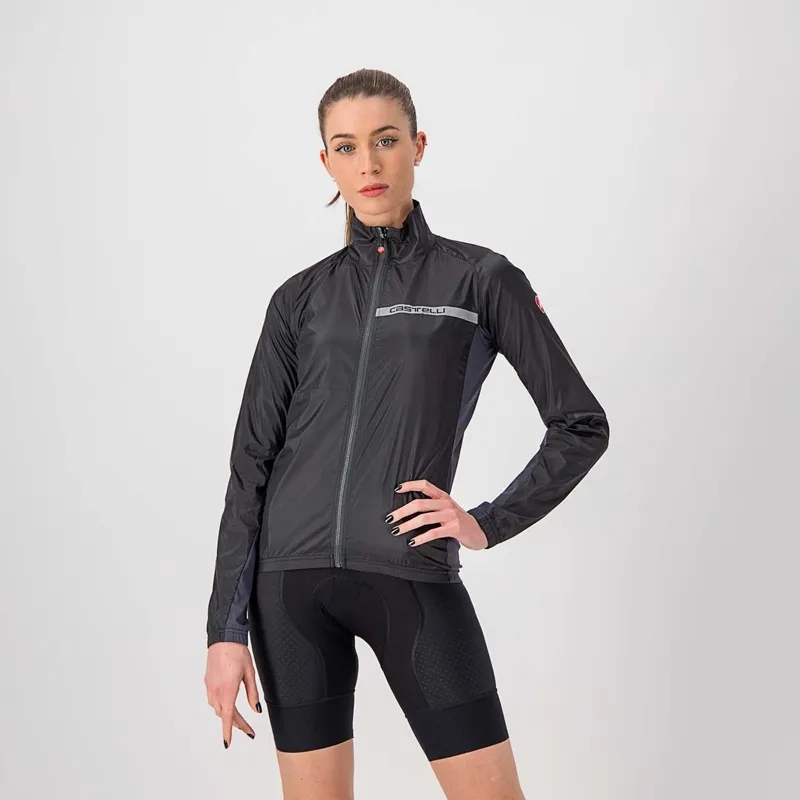 Castelli Squadra Stretch Womens Jacket in Black