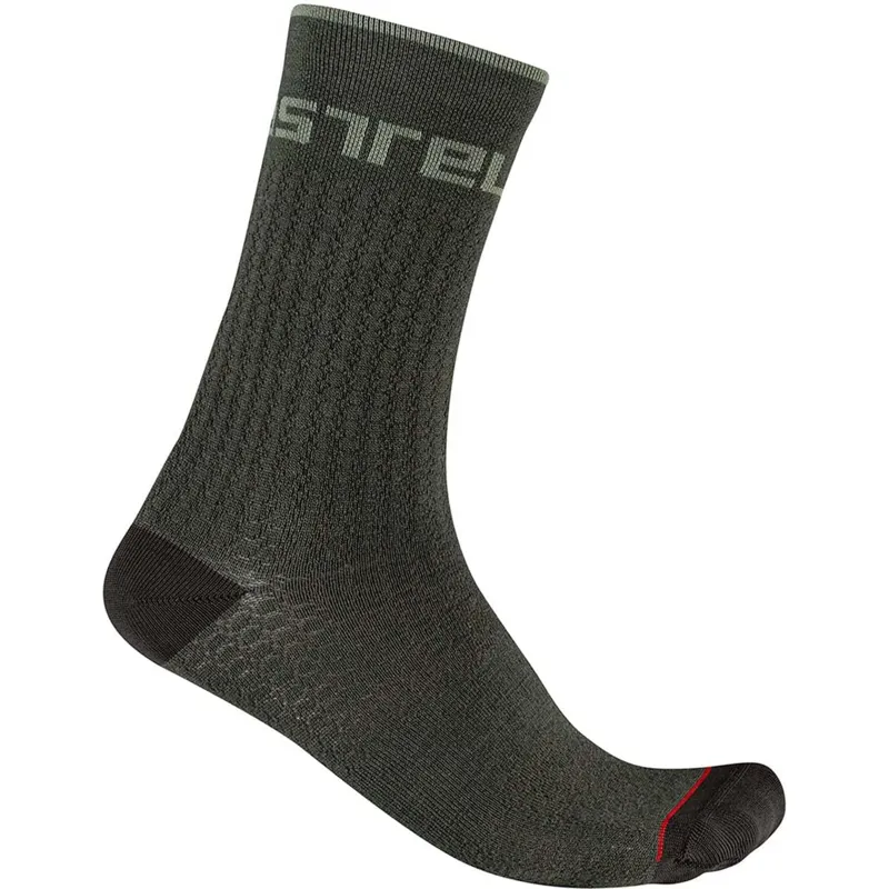 Castelli Distanza 20 Socks in Green