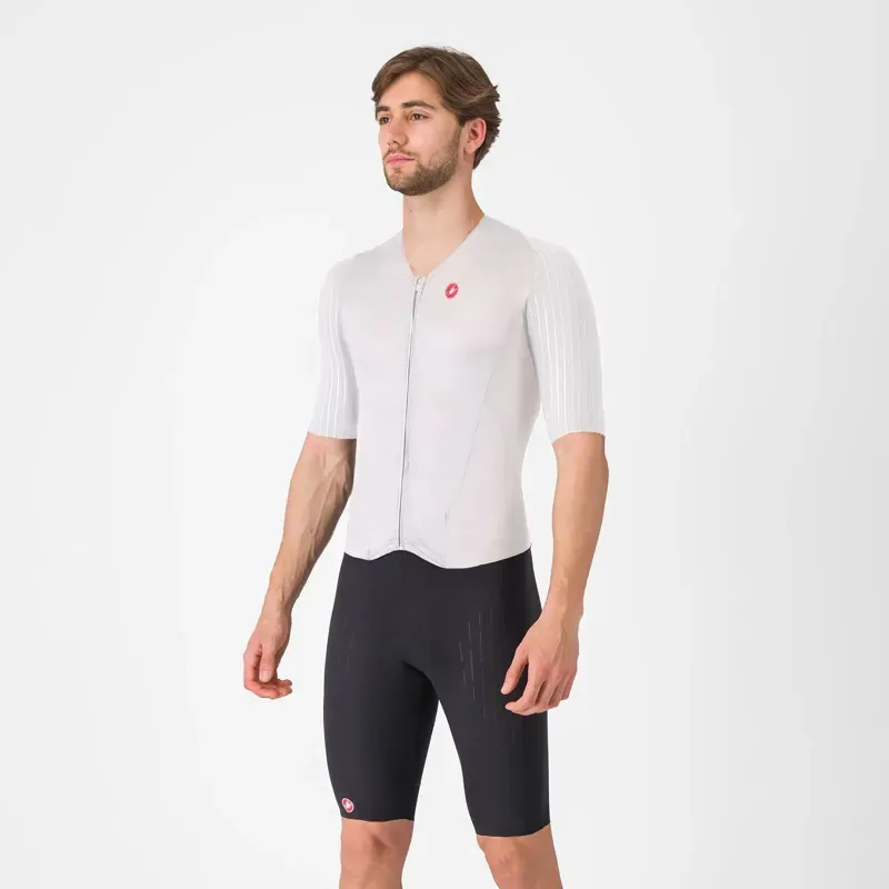 Castelli Free Sanremo 3 Suit in White/Black