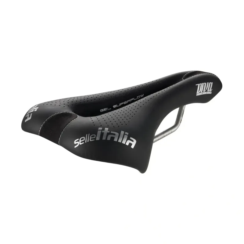 Selle Italia Diva Gel Superflow Saddle in Black-3