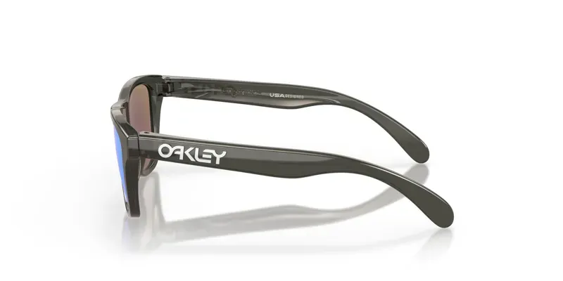 Oakley Frogskins Xxs OO-9009-02 In Prizm Sapphire Lenses/Grey Smoke Frame-2