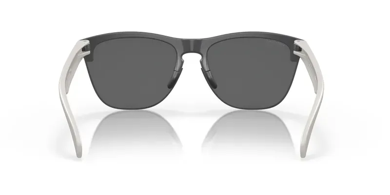 Oakley Frogskins Lite OO-9374-51 In Prizm Black Lenses/Matte Dark Grey Frame-3