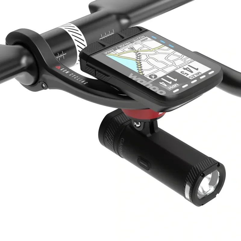 Kom Cycling CM06 Universal Garmin/Wahoo + GoPro Comp. Mount in Black-4