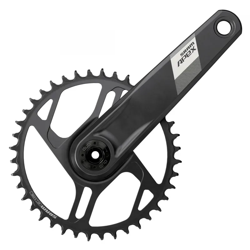 Apex 1 Wide Crankset Black 1
