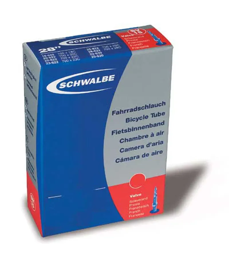 Schwalbe Presta Valve Inner Tube - SV6 20x1 1/8-inch 20x1.1-1.5 40mm