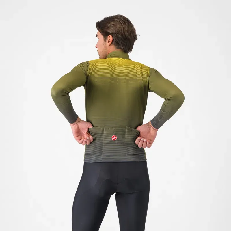 Castelli Apice Thermal Jersey in Sage/Twilight Blue/Mango Mojito-1