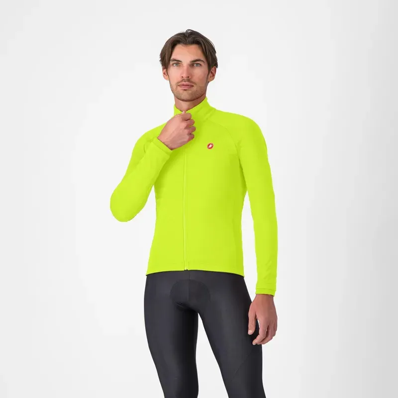 Castelli Competizione Jacket in Electric Lime