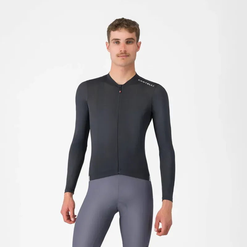 Castelli Espresso 2 Long Sleeve Jersey in Black