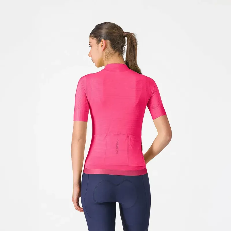 Castelli Espresso 2 Women's Jersey in Rosa Giro-1