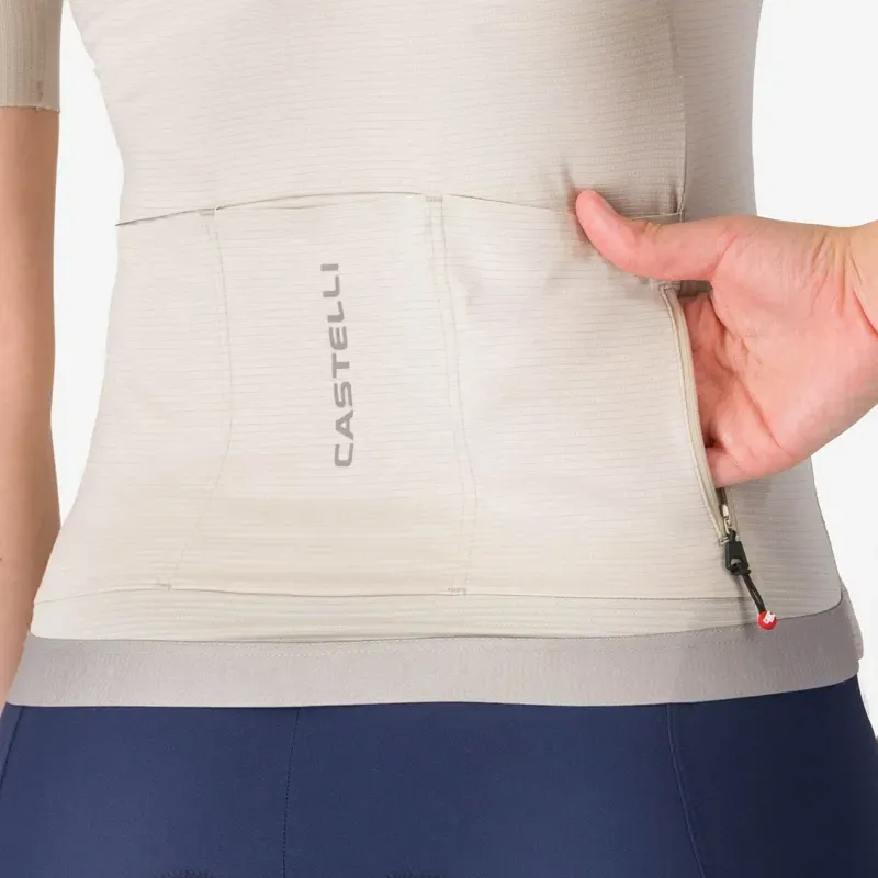 Castelli Espresso 2 Women's Jersey in Silver Moon-4