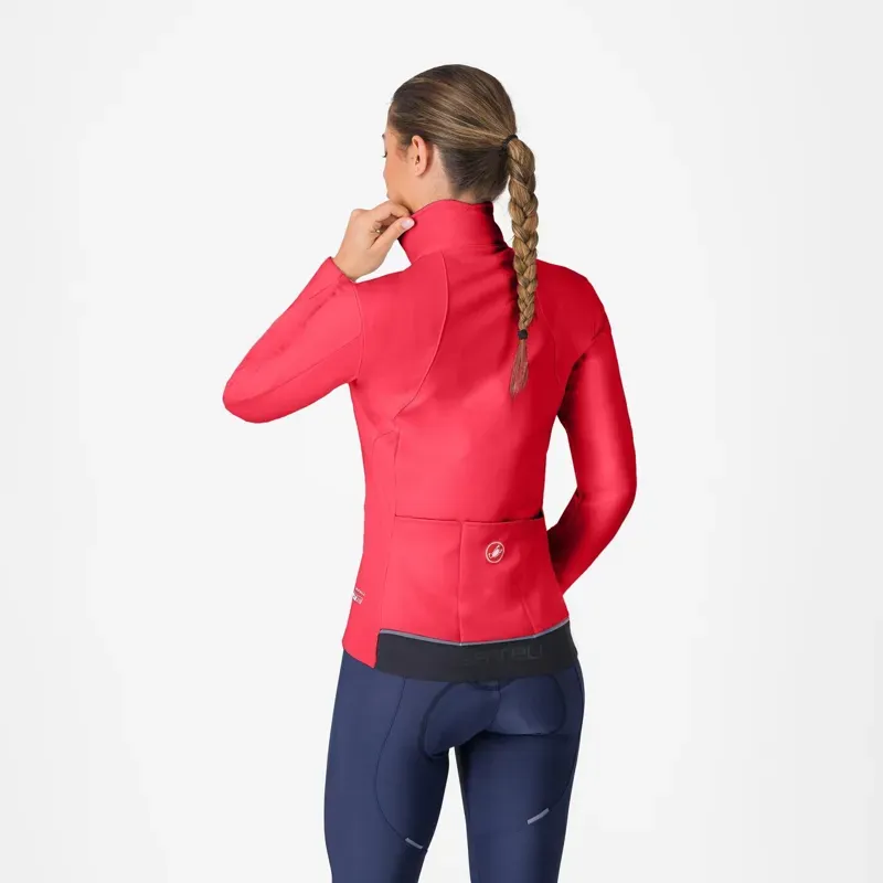 Castelli Espresso Air Women's Jacket in Hibiscus-1