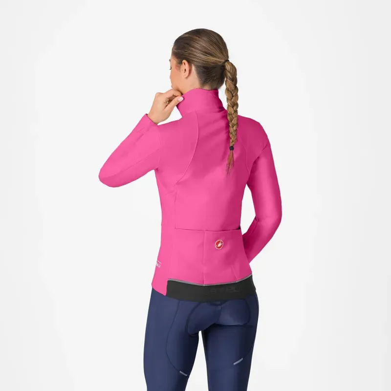 Castelli Espresso Air Women's Jacket in Violet Pink-1