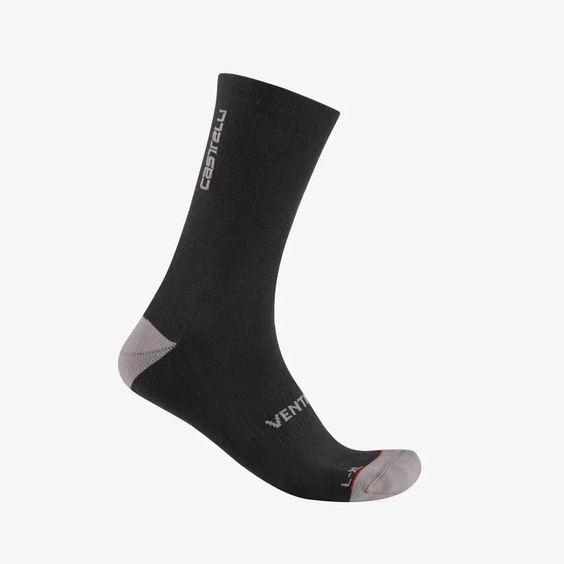 Castelli Venti Soft Merino Socks in Black