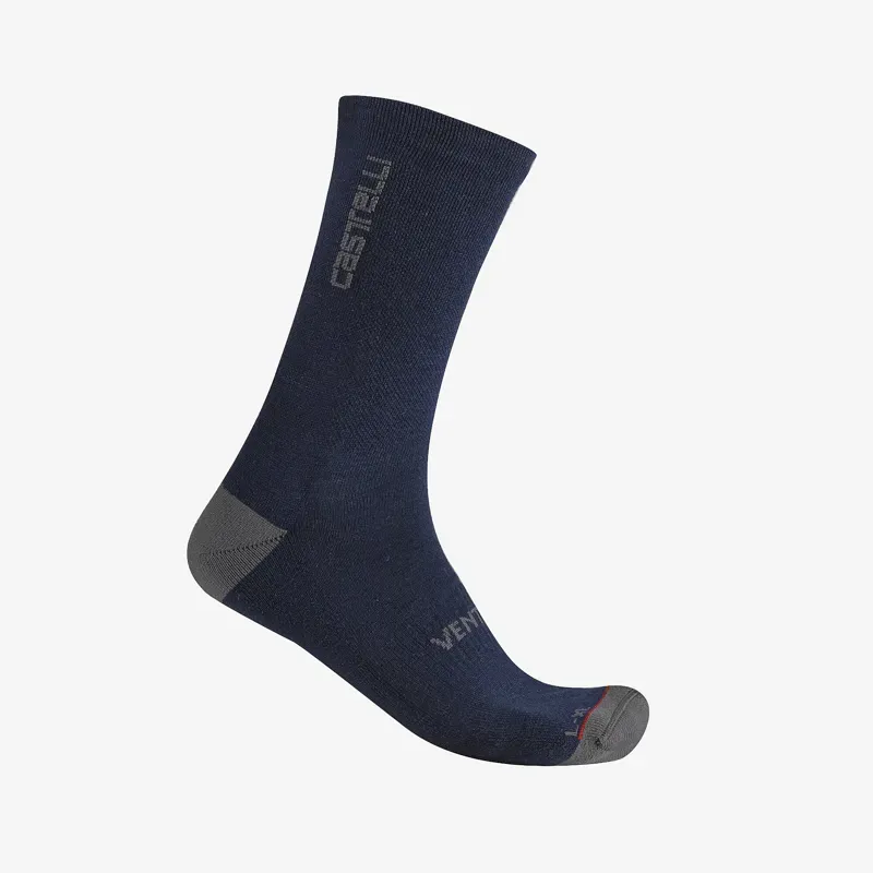 Castelli Venti Soft Merino Socks in Belgian Blue