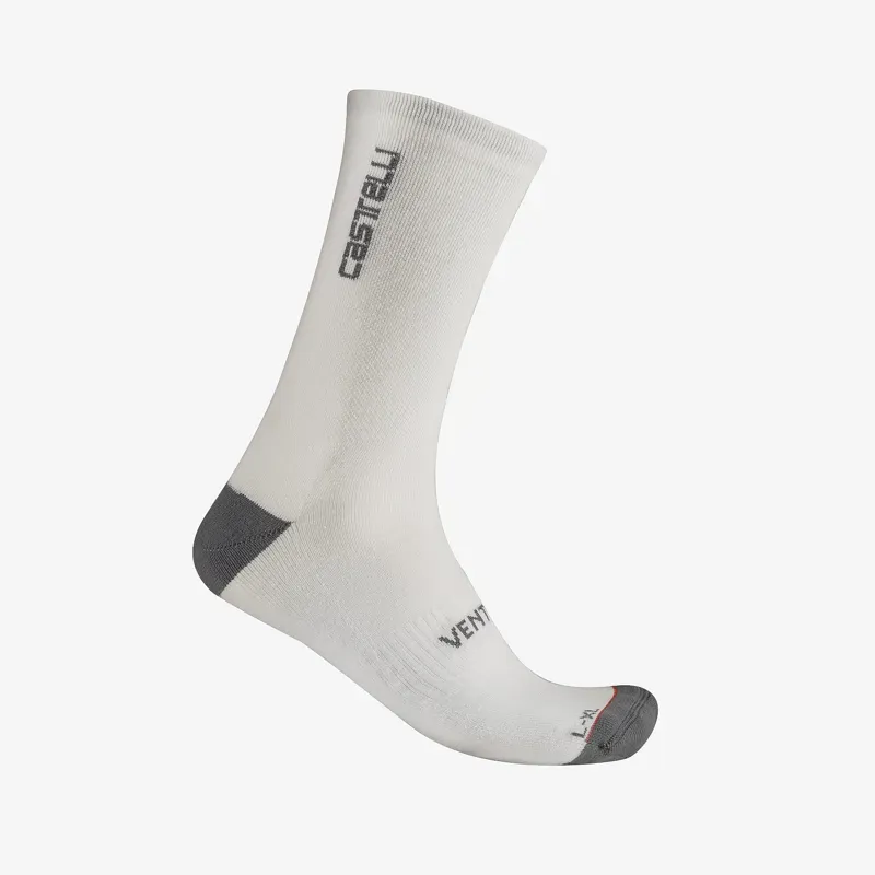 Castelli Venti Soft Merino Socks in White