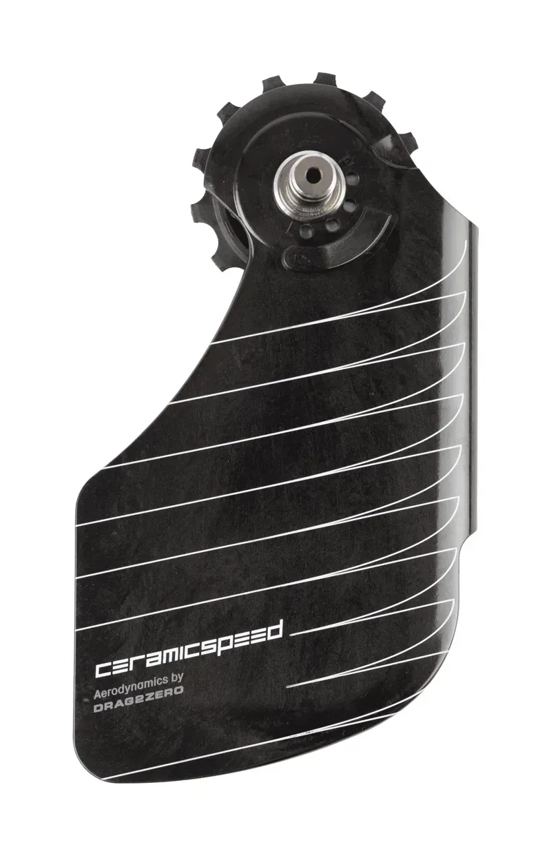 Ceramicspeed OSPW Aero ALPHA Shim. 9250/8150 Pulley Wheel Sys in Black