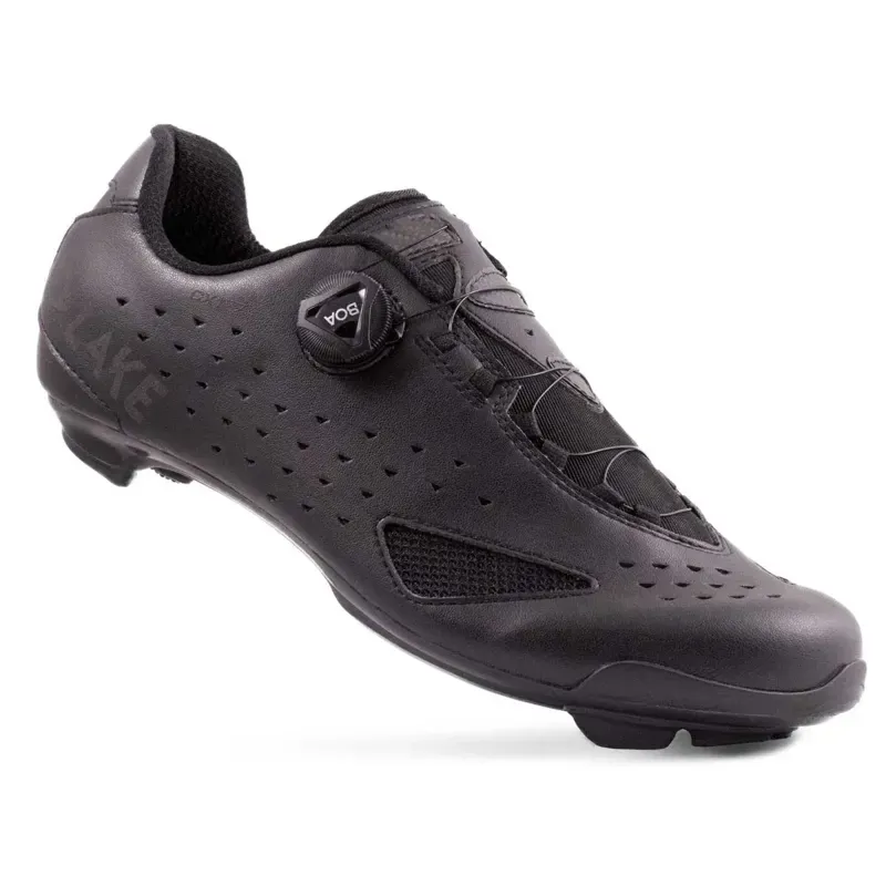 Lake CX177 BOA Road Shoes in Black
