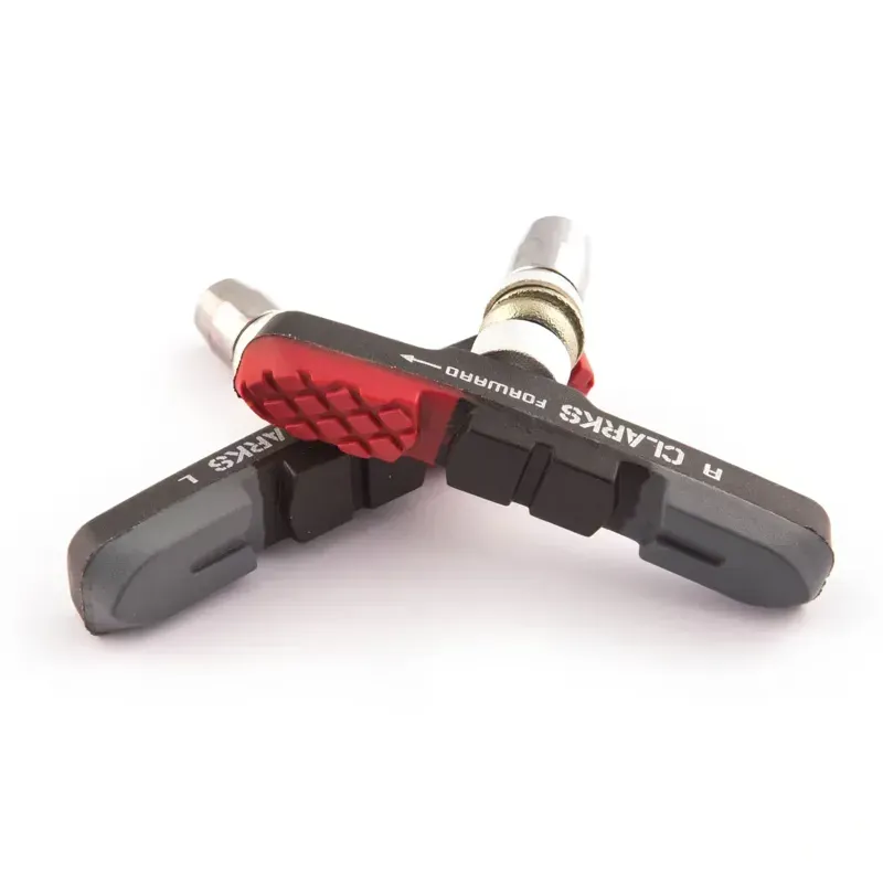 Clarks Cycle Systems CPS301 72mm V Brake Pads Triple Contour in Black-1