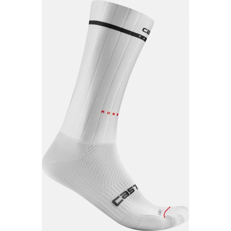Castelli Fast Feet 2 Socks in White