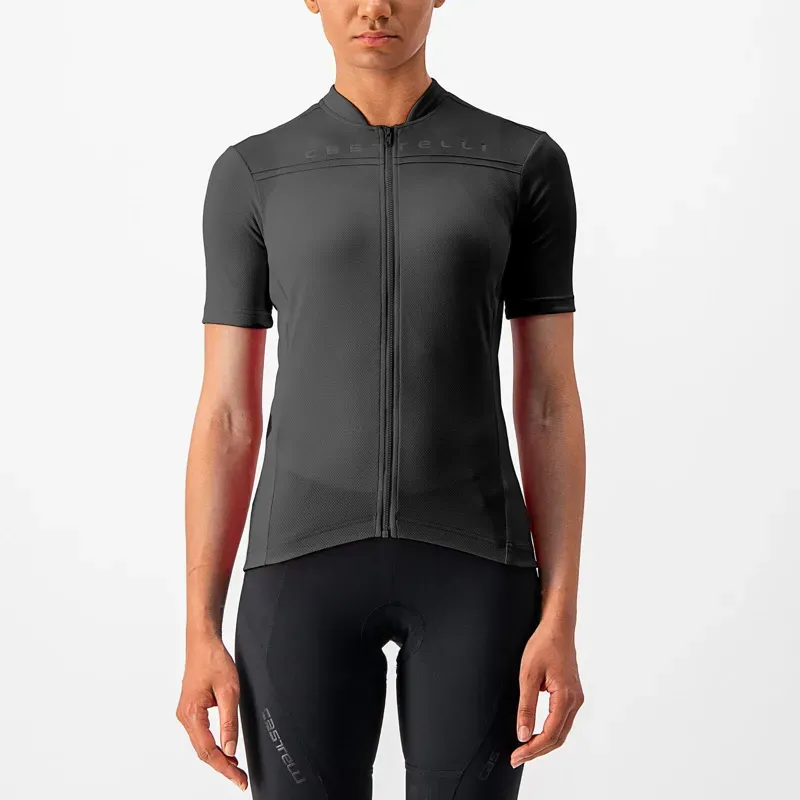 Castelli Anima 4 Women's Jersey in Black