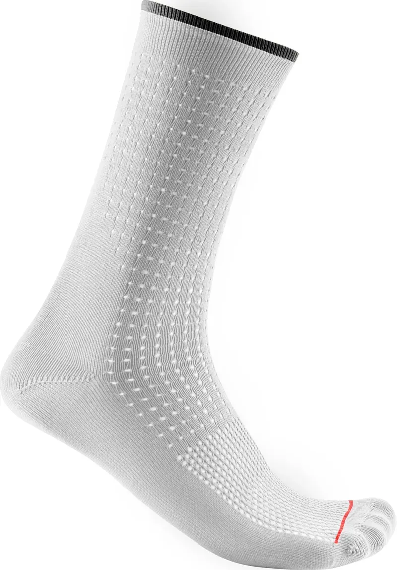 Castelli Premio 18 Socks in White