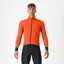 Castelli Alpha Flight RoS Jacket in Brilliant Orange/Black Reflex