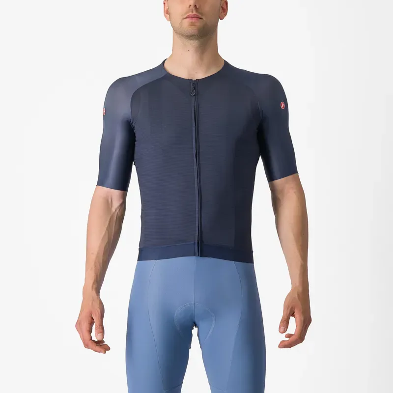 Castelli Aero Race 7.0 Jersey In Belgian Blue