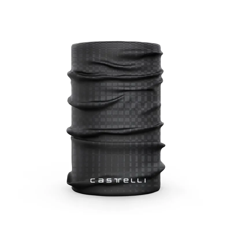 Castelli Como Women's Neck Warmer in Black/Silver Grey