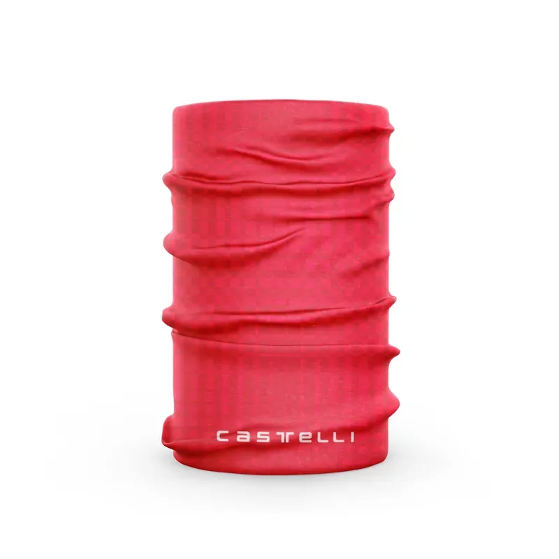 Castelli Como Women's Neck Warmer in Rich Red/White