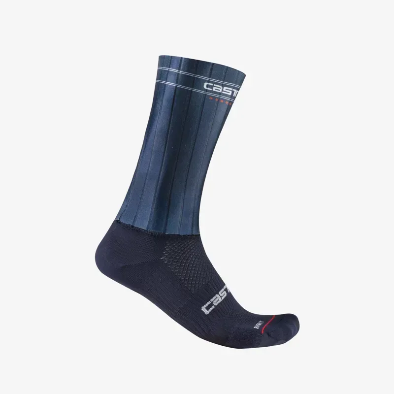 Castelli Fast Feet 3 Socks in Belgian Blue