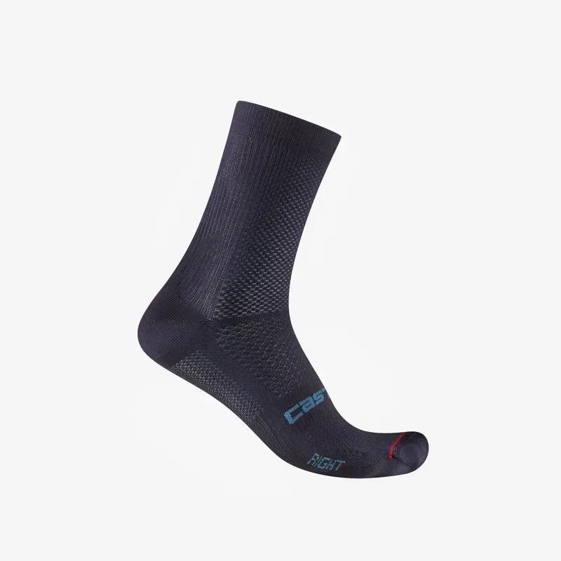 Castelli Espresso 2 Women's 12 Socks in Belgian Blue