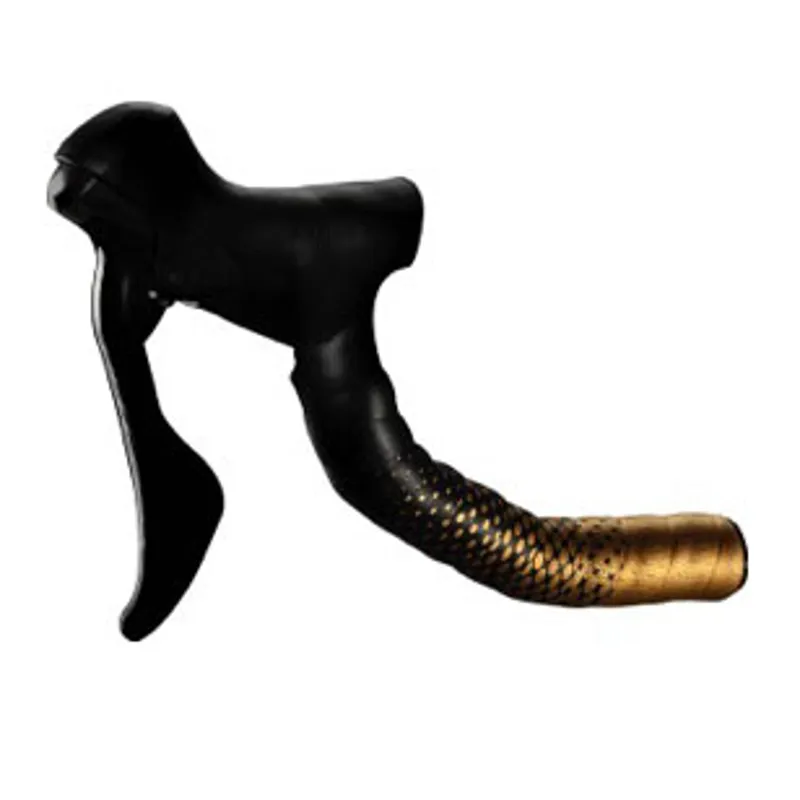 Ciclovation Leather Touch Fusion Dot Handlebar Tape in Gold