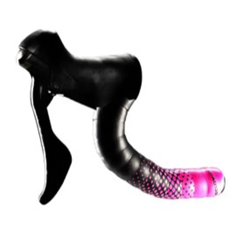 Ciclovation Leather Touch Fusion Dot Handlebar Tape in Pink