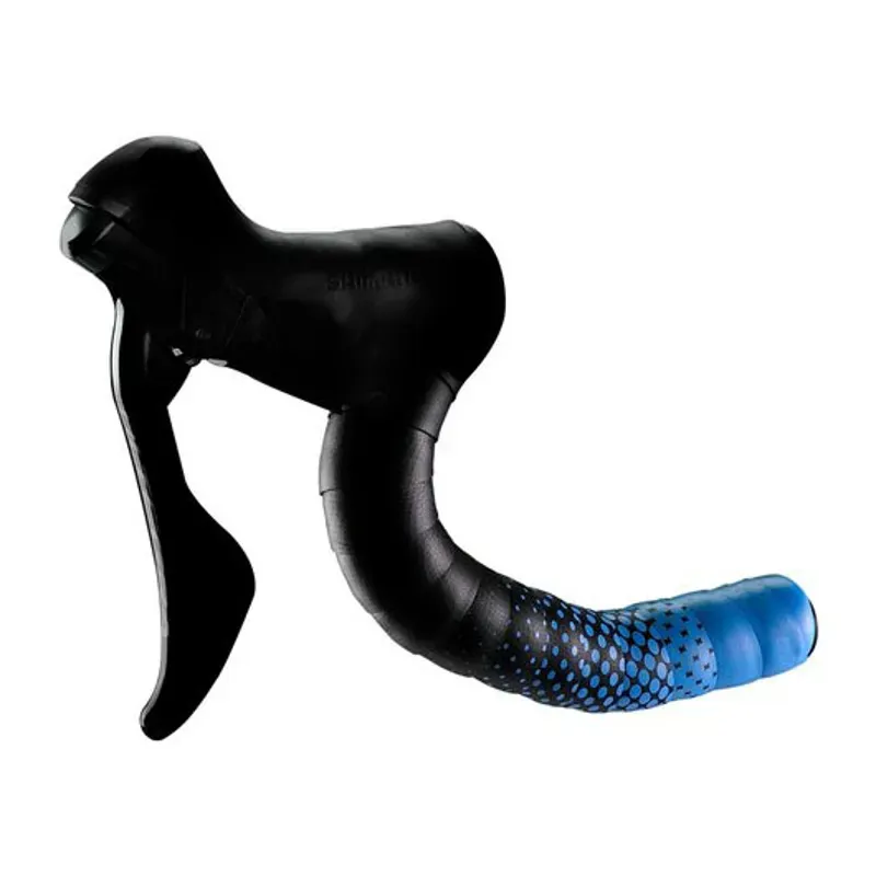 Ciclovation Leather Touch Fusion Dot Handlebar Tape in Blue