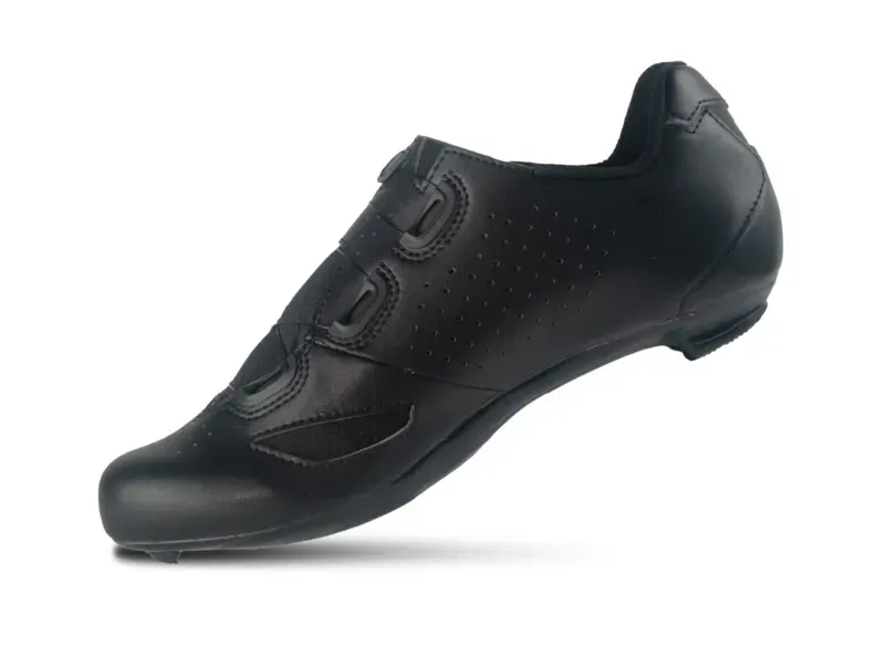 Lake CX190 Cycling Shoes in Black/Silver-2