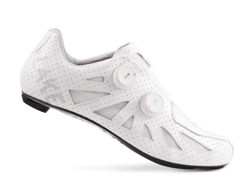 Lake CX302-W Women's Road Cycling Shoes in White/White