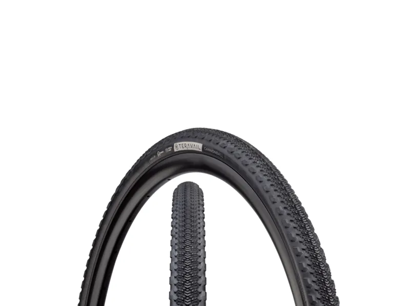 Teravail Cannonball 700x42c Tubeless Durable Gravel Tire in Black
