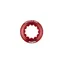 Hope Centre Lock Lockring in Red