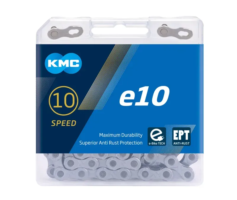Kmc e10 Turbo EPT 10 Speed Chain in Silver