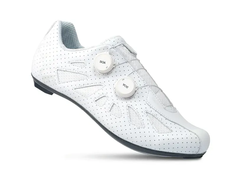 Lake CX302 Cycling Shoes in Classic White-1