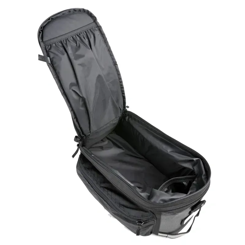 Lotus Bags SH-506D Commuter 6.8/8.7-litre Exp. Rack Top Bag in Black-2