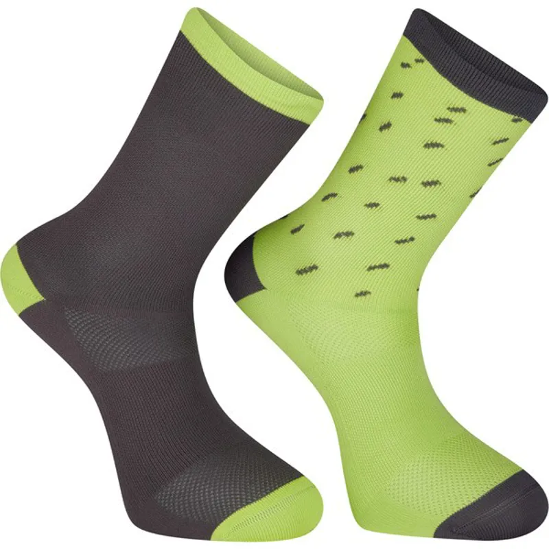 Madison Sportive 2 Pack Socks in Yellow