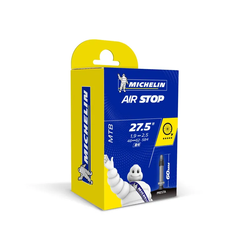 Michelin Airstop 29x2.4 - 3.1 Schrader MTB Inner Tube in Black -7