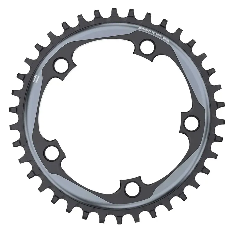 SRAM X-Sync Apex 1 Asym. 40-tooth 110-bcd Alum. Chain Ring in Black