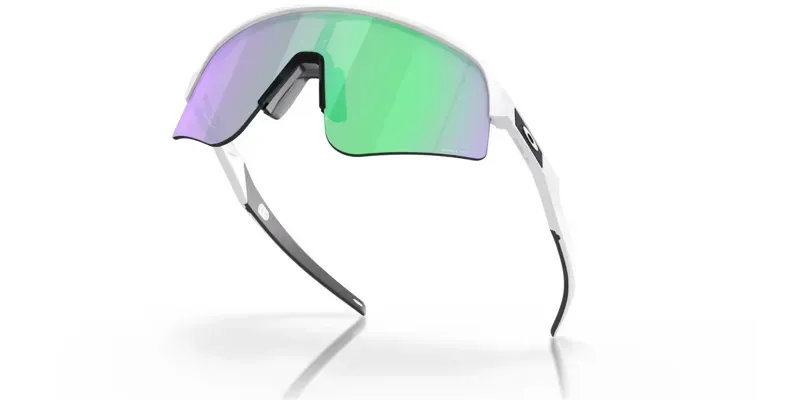 Oakley Sutro Lite Sweep Prizm Road Jade Lens Sunglasses in White-3