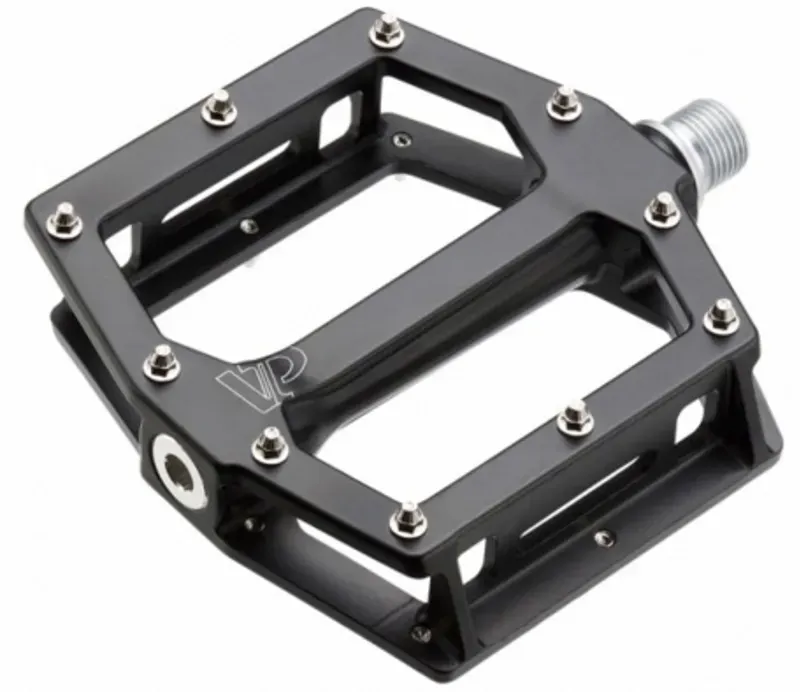 VP VP-531 Light Alloy 9/16-inch Platform Pedals in Black-1