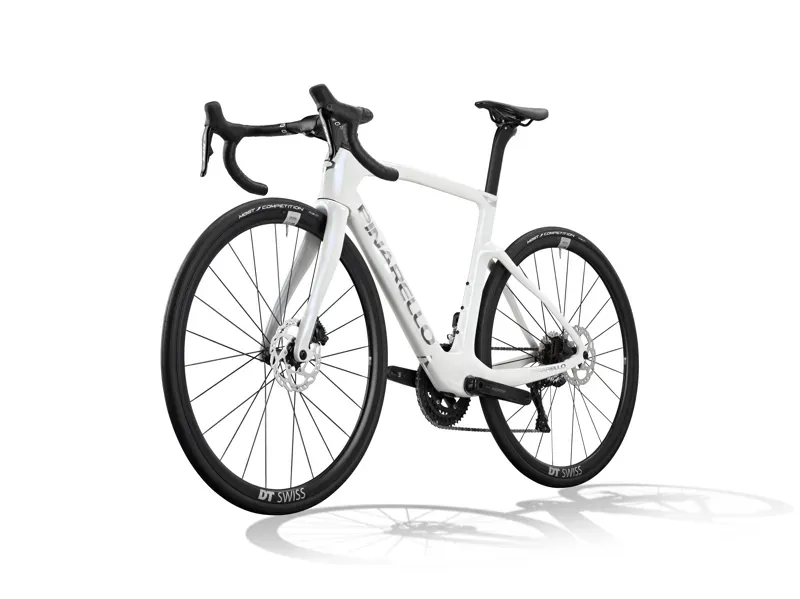 Pinarello F3 105 Di2 Competition Road Bike in Alabaster White Shiny-2