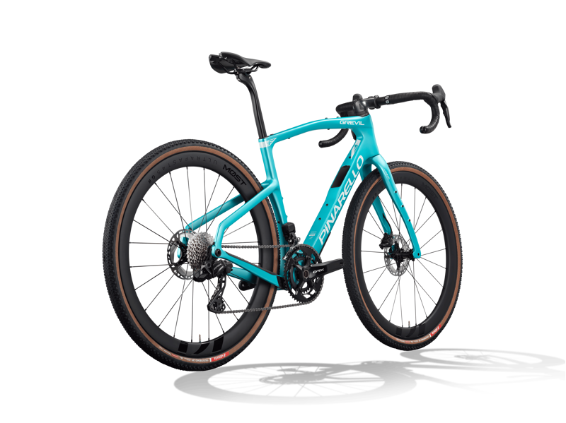 Pinarello Grevil F7 SRAM Force AXS Gravel Bike in Stone Turquoise-1